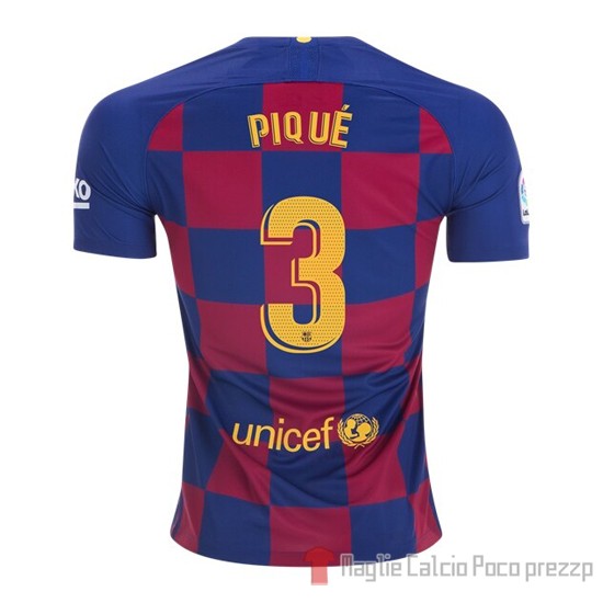 Maglia Barcellona Giocatore Pique Home 2019/2020 - Clicca l'immagine per chiudere